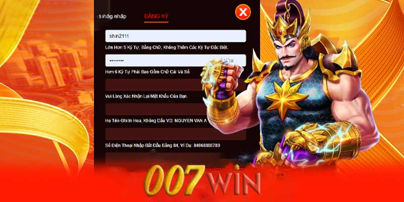 Đăng ký 007win | Cổng game đẳng cấp cho người chơi ở 007win